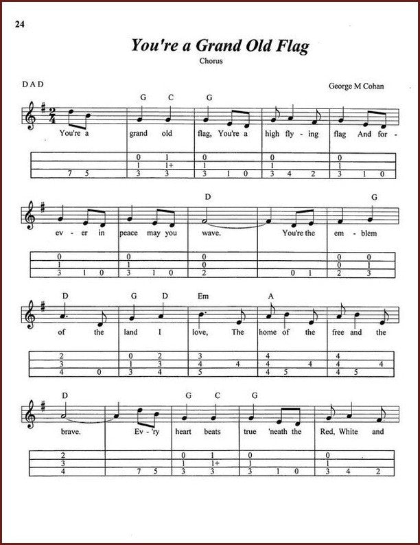Shelley Stevens - Baker's Dozen #13: Patriotic Tunes-Fingers Of Steel-PDF-Digital-Download