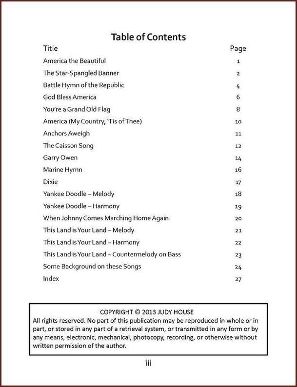 Judy House Patriotic Songs Of The U.S. DulcimerDownloads