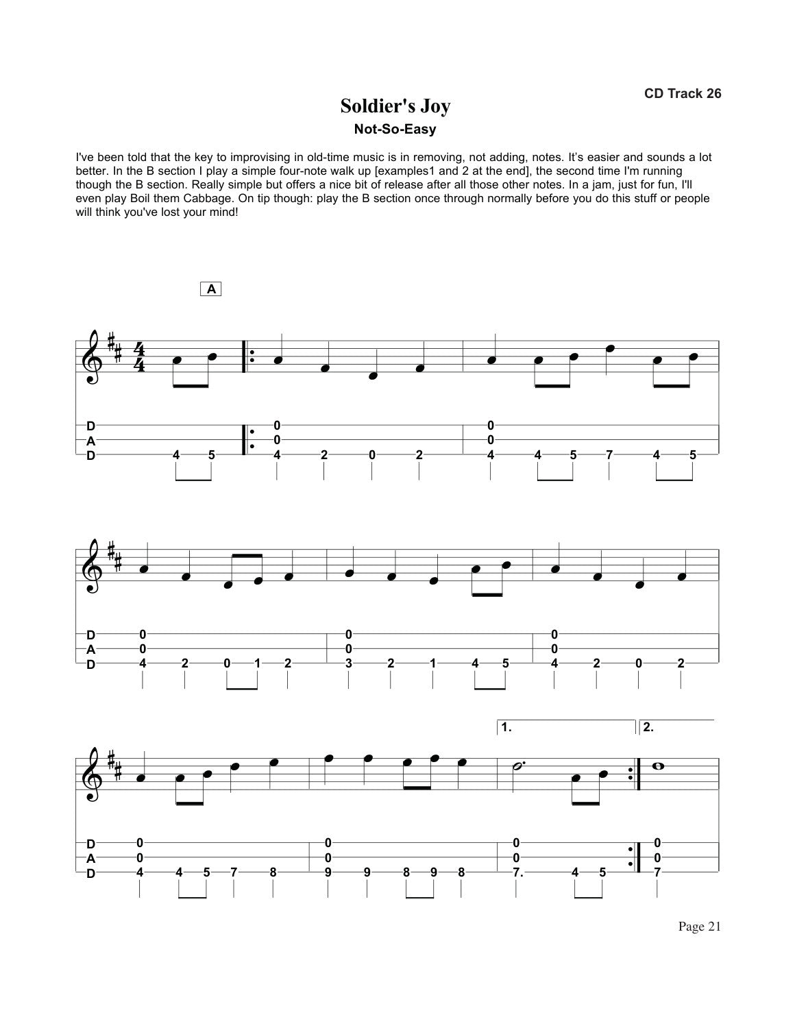 Butch Ross - Songs For Work And Play-Fingers Of Steel-PDF-Digital-Download