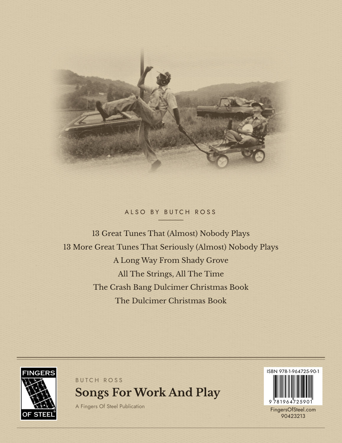 Butch Ross - Songs For Work And Play-Fingers Of Steel-PDF-Digital-Download