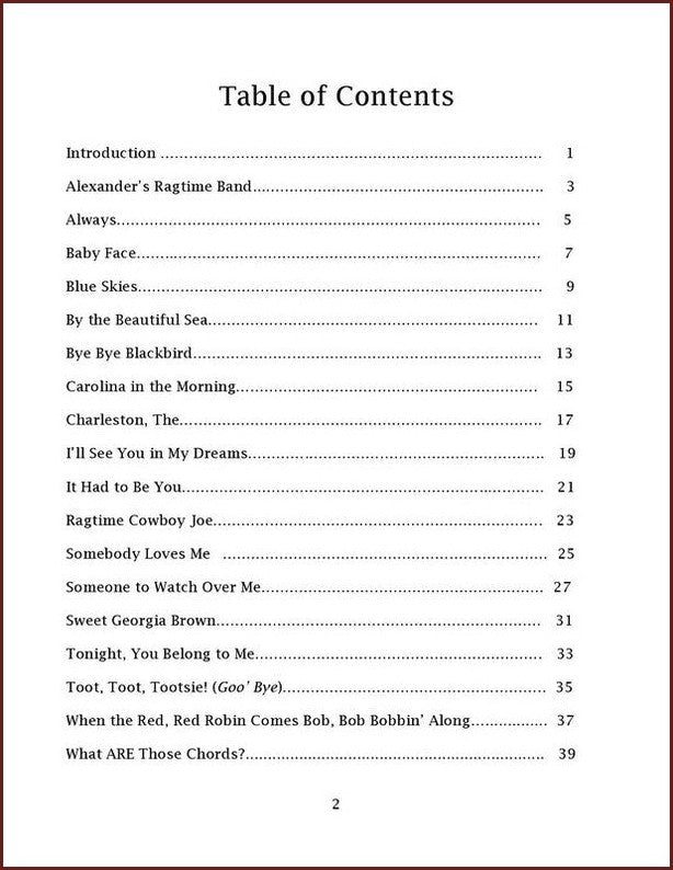 Dana Gruber - Speakeasy And Tin Pan Alley Tunes For Chromatic Dulcimer-Fingers Of Steel-PDF-Digital-Download