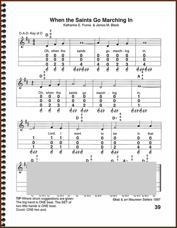 Maureen Sellers - My Teaching Book For Appalachian Dulcimer, Volume One-Fingers Of Steel-PDF-Digital-Download