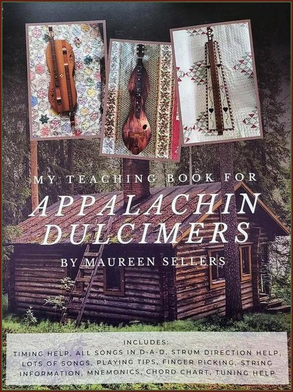 Maureen Sellers - My Teaching Book For Appalachian Dulcimer, Volume One-Fingers Of Steel-PDF-Digital-Download