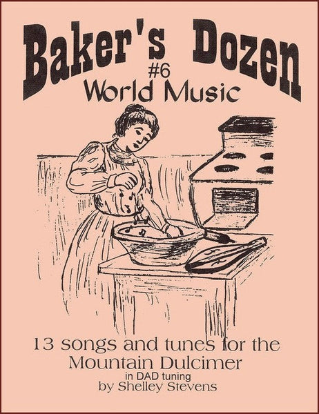 Shelley Stevens - Baker's Dozen #6: World Music-Fingers Of Steel-PDF-Digital-Download