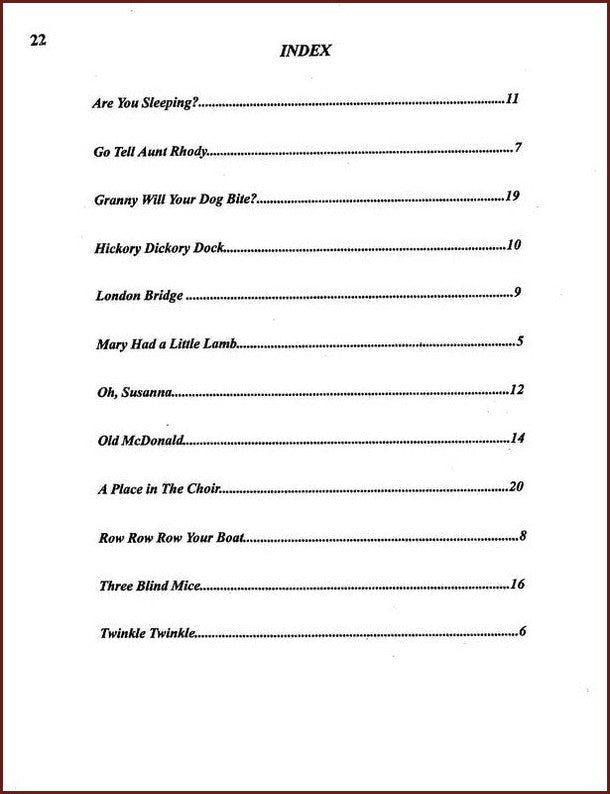 Shelley Stevens - Baker's Dozen #9: My First Dulcimer Book-Fingers Of Steel-PDF-Digital-Download