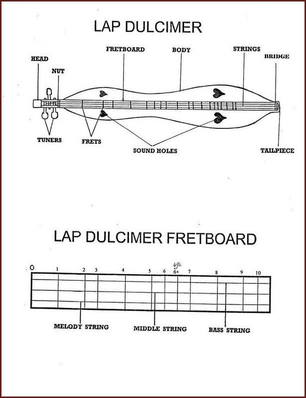Shelley Stevens - Baker's Dozen #9: My First Dulcimer Book-Fingers Of Steel-PDF-Digital-Download