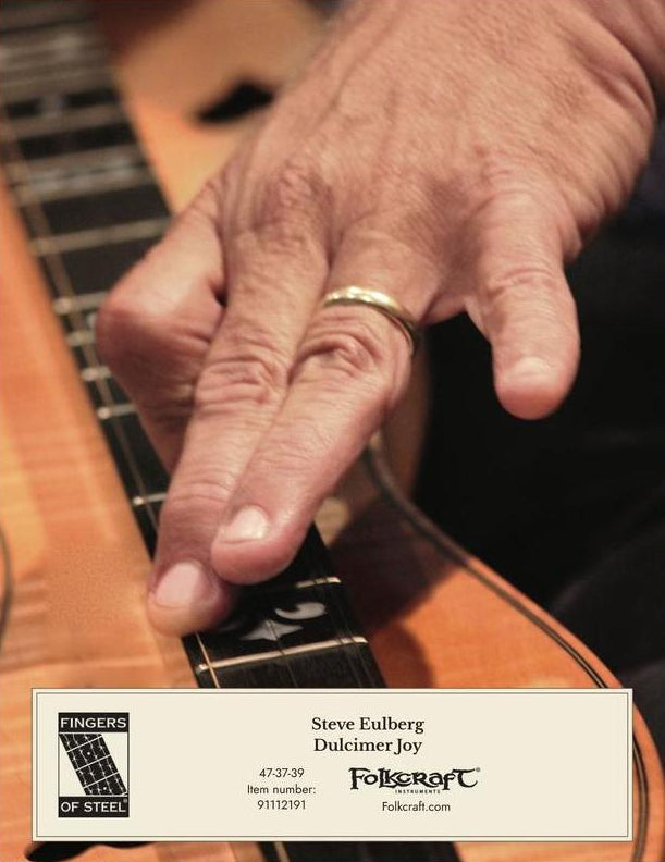 Steve Eulberg - Dulcimer Joy: Exercises For Developing Right Hand Facility And Comfort-Fingers Of Steel-PDF-Digital-Download