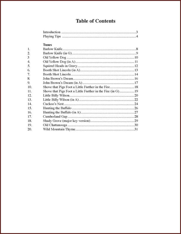 Butch Ross - 13 Great Tunes That Almost Nobody Plays-Fingers Of Steel-PDF-Digital-Download