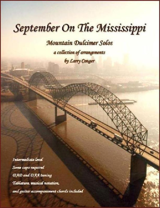 Cover of September On The Mississippi Tab Book by Larry Conger