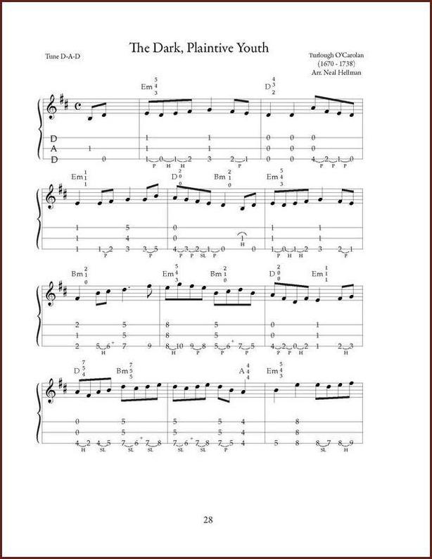Neal Hellman - Mountain Dulcimer Arrangements From Both Sides Of The Atlantic-Fingers Of Steel-PDF-Digital-Download