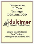 Richard Ash - Boogerman In Two Tunings (DGA And DGD)-Fingers Of Steel-PDF-Digital-Download