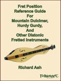 Richard Ash - Fret Position Guide For Mountain Dulcimer, Hurdy Gurdy, And Other Diatonic Fretted Instruments-Fingers Of Steel-PDF-Digital-Download