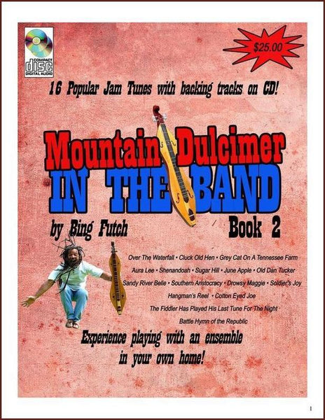 Bing Futch - Mountain Dulcimer In The Band (Book 2)-J.O.B. Entertainment-PDF-Digital-Download