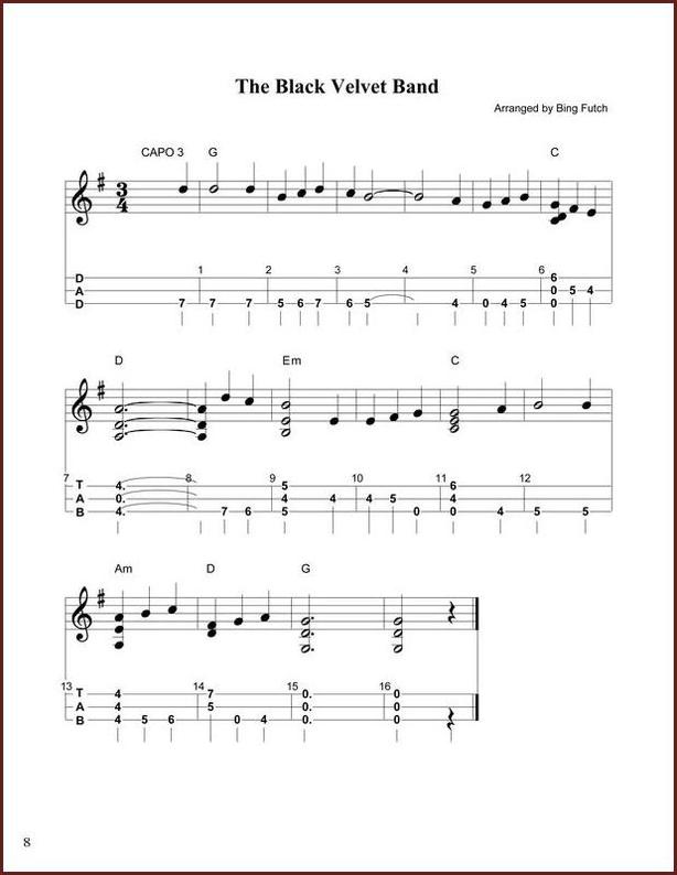 Bing Futch - Mountain Dulcimer In The Band (Book 6 - Celtic)-J.O.B. Entertainment-PDF-Digital-Download