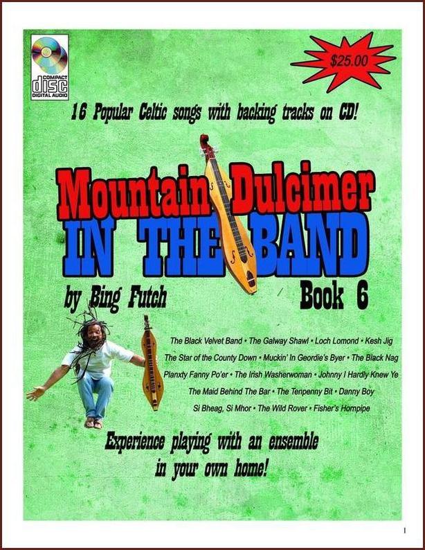 Bing Futch - Mountain Dulcimer In The Band (Book 6 - Celtic)-J.O.B. Entertainment-PDF-Digital-Download