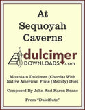 John Keane And Karen Keane - At Sequoyah Caverns (From "DulciFlute")-John And Karen Keane-PDF-Digital-Download