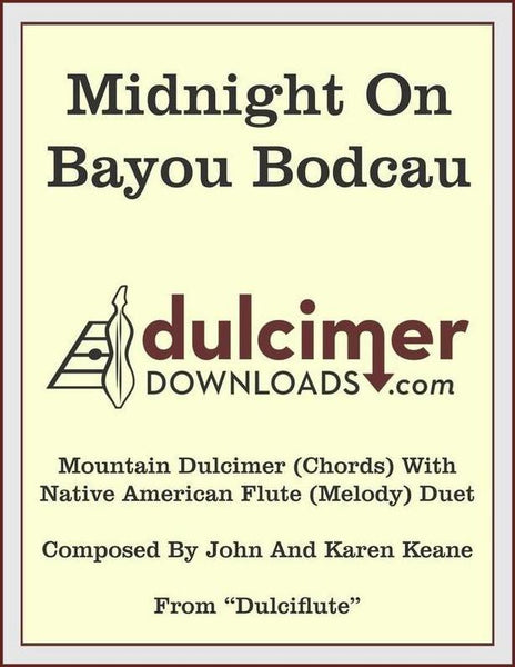 John Keane And Karen Keane - Midnight On Bayou Bodcau (From "DulciFlute")-John And Karen Keane-PDF-Digital-Download