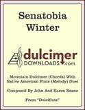 John Keane And Karen Keane - Senatobia Winter (From "DulciFlute")-John And Karen Keane-PDF-Digital-Download