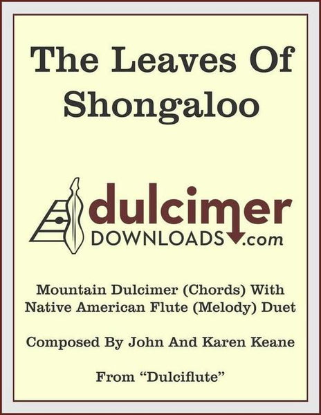 John Keane And Karen Keane - The Leaves Of Shongaloo (From "DulciFlute")-John And Karen Keane-PDF-Digital-Download