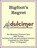 John Keane - Bigfoot's Regret (From "15 Originals")-John And Karen Keane-PDF-Digital-Download