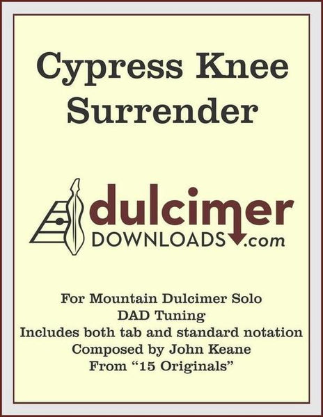 John Keane - Cypress Knee Surrender (From "15 Originals")-John And Karen Keane-PDF-Digital-Download