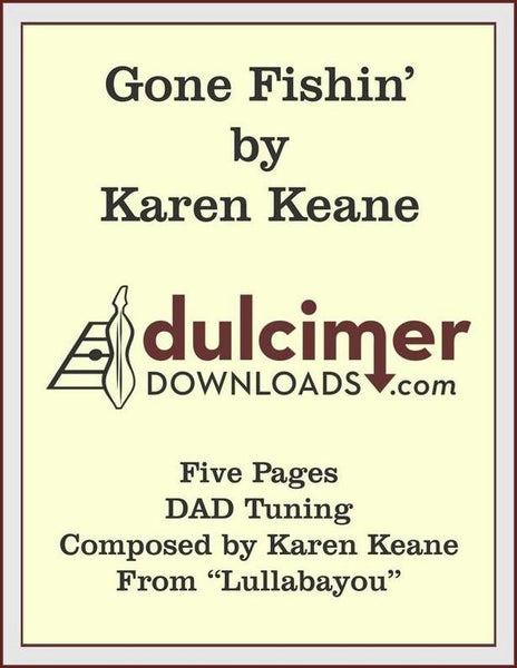 Karen Keane - Gone Fishin' (From "Lullabayou")-John And Karen Keane-PDF-Digital-Download