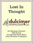 Karen Keane - Lost In Thought (From "Lullabayou")-John And Karen Keane-PDF-Digital-Download