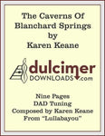 Karen Keane - The Caverns Of Blanchard Springs (From "Lullabayou")-John And Karen Keane-PDF-Digital-Download