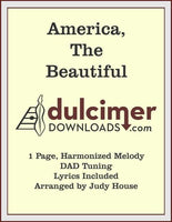 Judy House - America The Beautiful-Judy House-PDF-Digital-Download