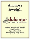 Judy House - Anchors Aweigh-Judy House-PDF-Digital-Download