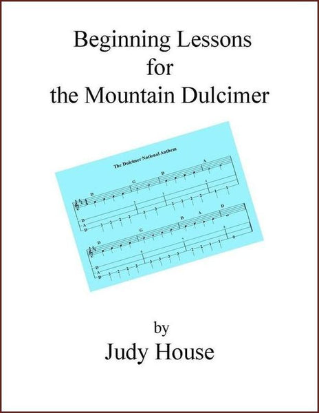 Judy House - Beginning Lessons For The Mountain Dulcimer-Judy House-PDF-Digital-Download