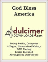 Judy House - God Bless America-Judy House-PDF-Digital-Download