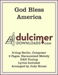 Judy House - God Bless America-Judy House-PDF-Digital-Download