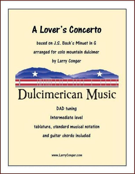 Larry Conger - A Lover's Concerto-Larry Conger-PDF-Digital-Download