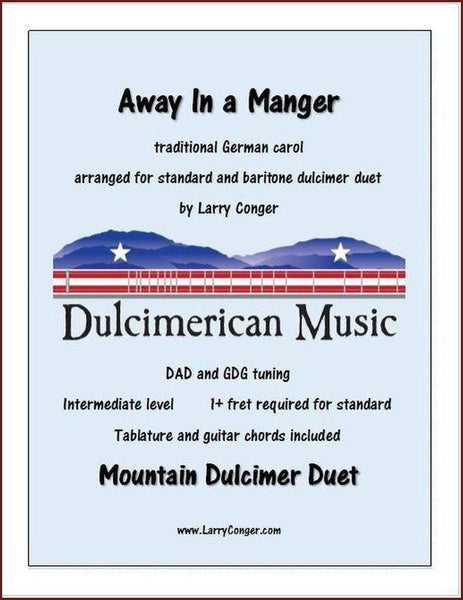 Larry Conger - Away In A Manger (Duet Version)-Larry Conger-PDF-Digital-Download