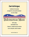 Larry Conger - Carrickfergus-Larry Conger-PDF-Digital-Download