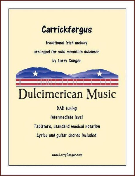 Larry Conger - Carrickfergus-Larry Conger-PDF-Digital-Download