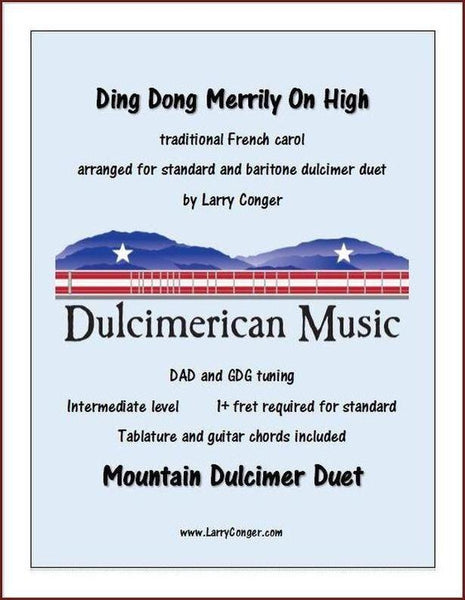 Larry Conger - Ding Dong Merrily On High (Duet Version)-Larry Conger-PDF-Digital-Download