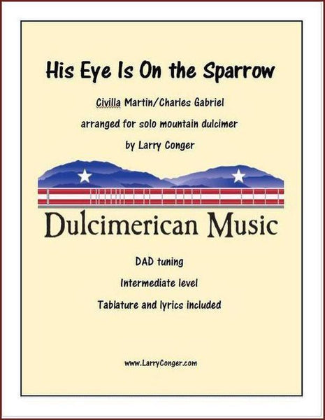 Larry Conger - His Eye Is On The Sparrow-Larry Conger-PDF-Digital-Download