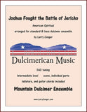 Larry Conger - "Joshua Fought The Battle Of Jericho" For Dulcimer Quartet/Ensemble-Larry Conger-PDF-Digital-Download