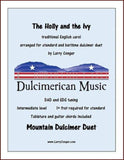 Larry Conger - The Holly And The Ivy (Duet Version)-Larry Conger-PDF-Digital-Download