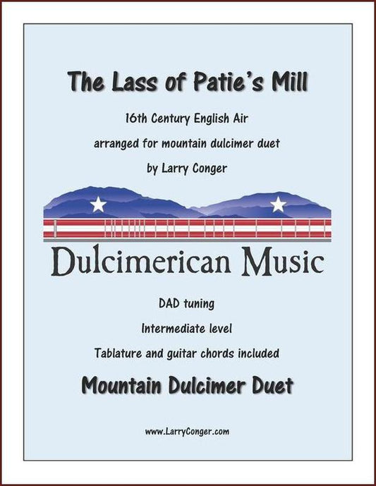 The Lass Of Patie's Mill mountain dulcimer duet by Larry Conger