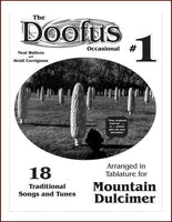 The Doofus - Occasional Number 1 - 18 Traditional Songs And Tunes For Mountain Dulcimer-Neal Walters-PDF-Digital-Download