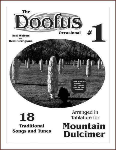 The Doofus - Occasional Number 1 - 18 Traditional Songs And Tunes For Mountain Dulcimer-Neal Walters-PDF-Digital-Download