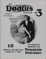 The Doofus - Occasional Number 3 - 18 Waltzes And Old Time Songs In 3/4 Time For Mountain Dulcimer-Neal Walters-PDF-Digital-Download